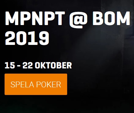 Vinn plats till 1 € miljon MPNPT Poker på Malta via NordicBet!