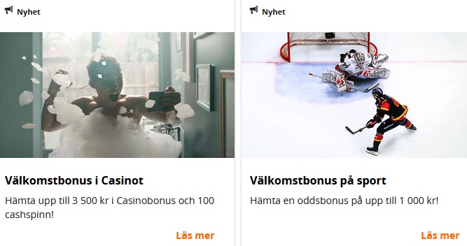 Här har du Veckans SHL-kupong via Betsson Casino!